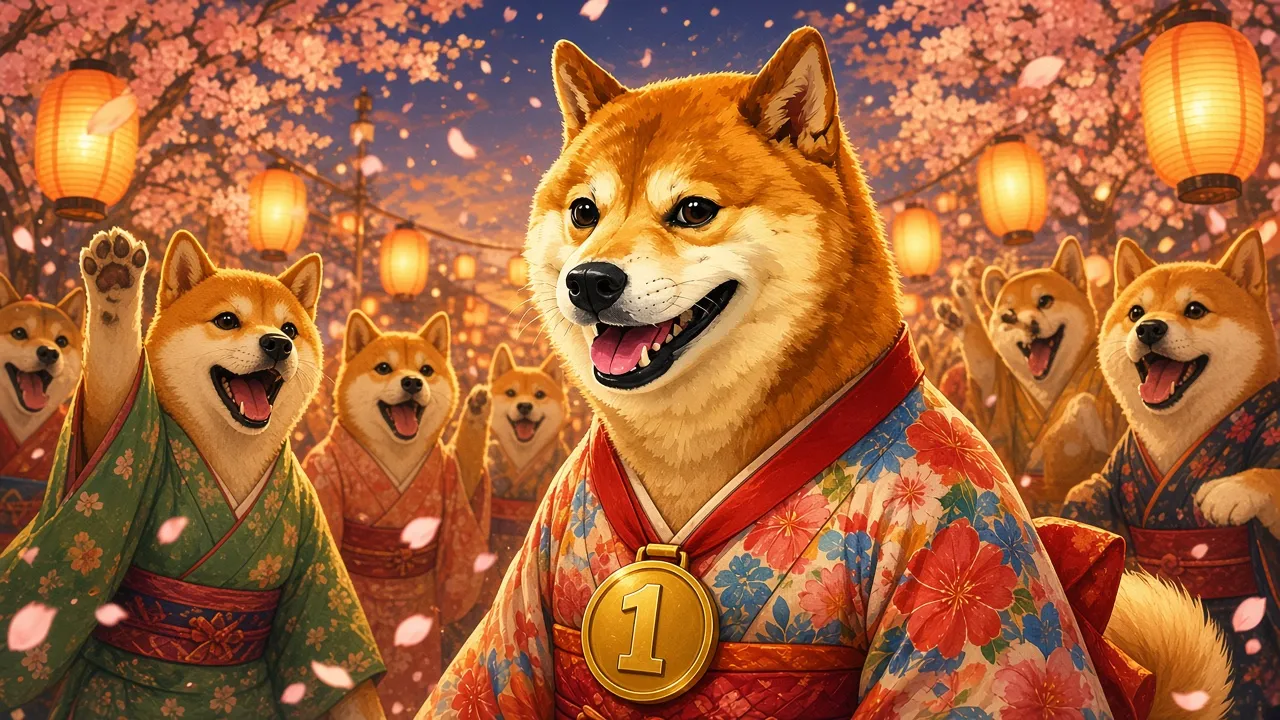 Festival with medal